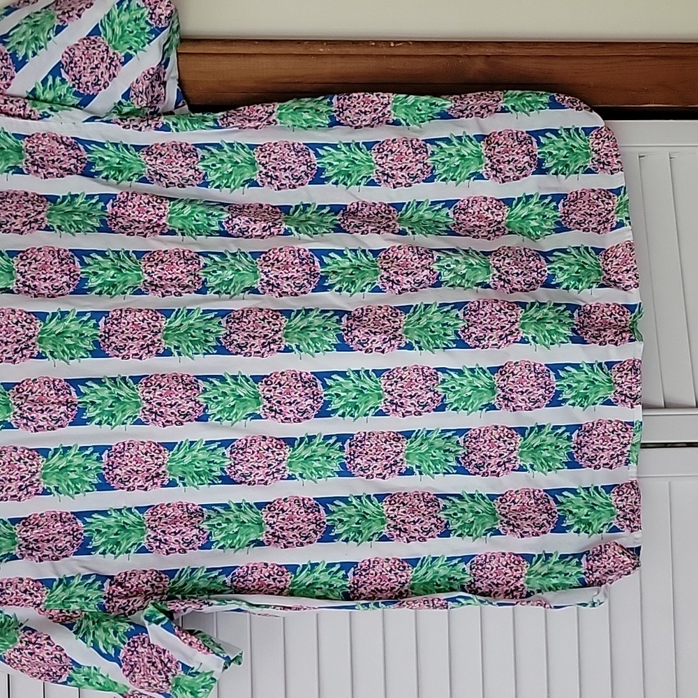 The Nutter Pineapple Striped Collared Tee - image 7